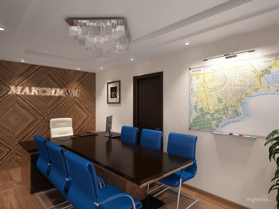 Интерьер офиса недвижимости