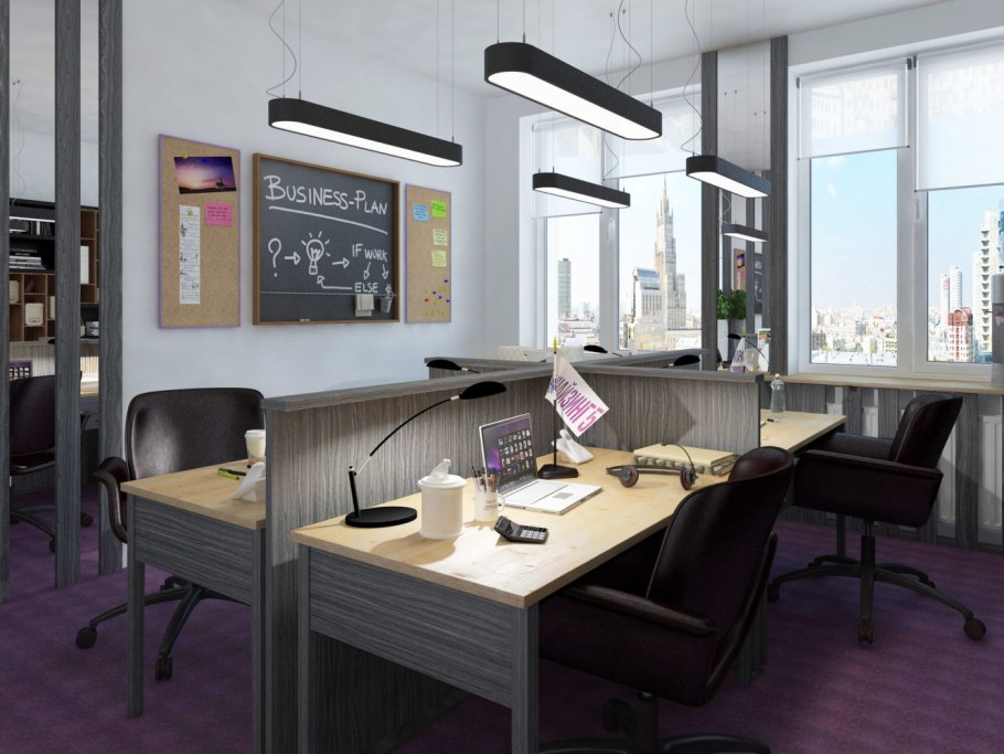 Интерьер офиса недвижимости