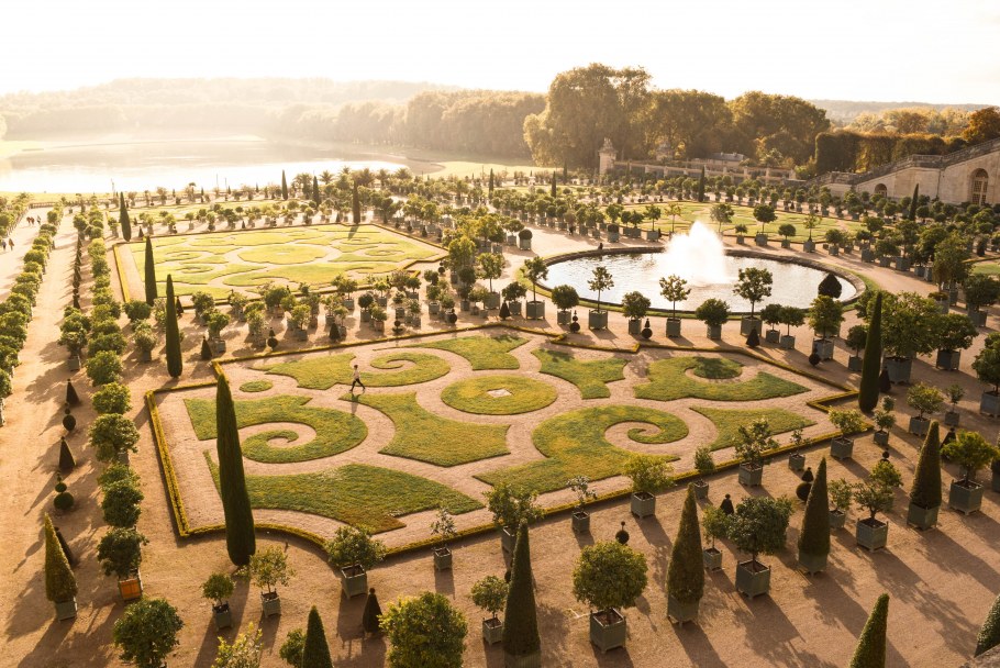 Южный партер парка Версаля