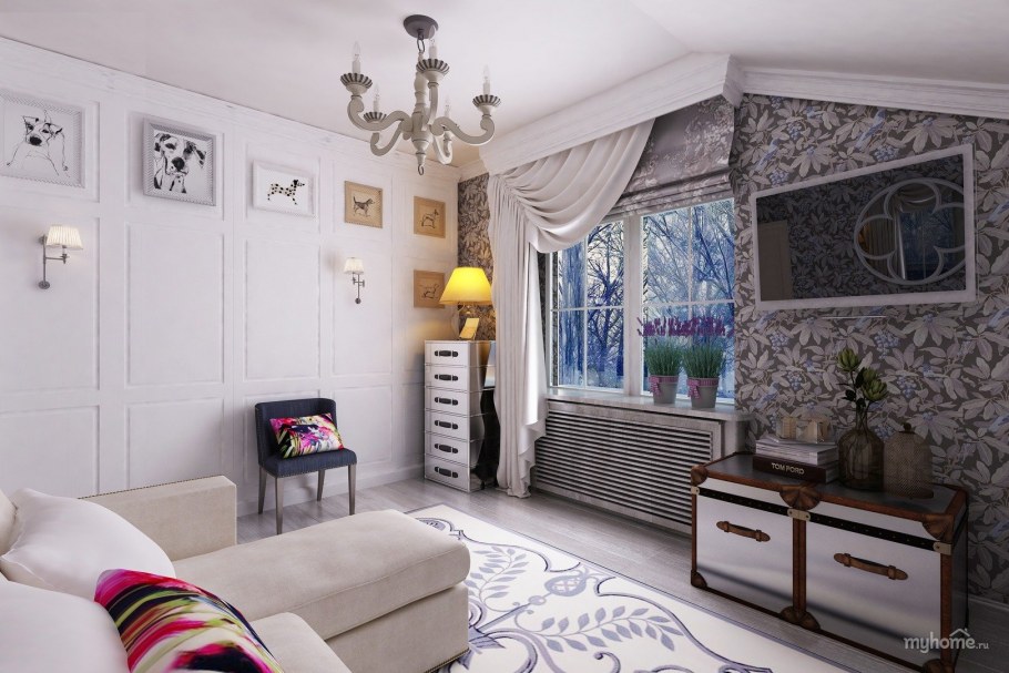 Комната дизайн Гостевая игровая