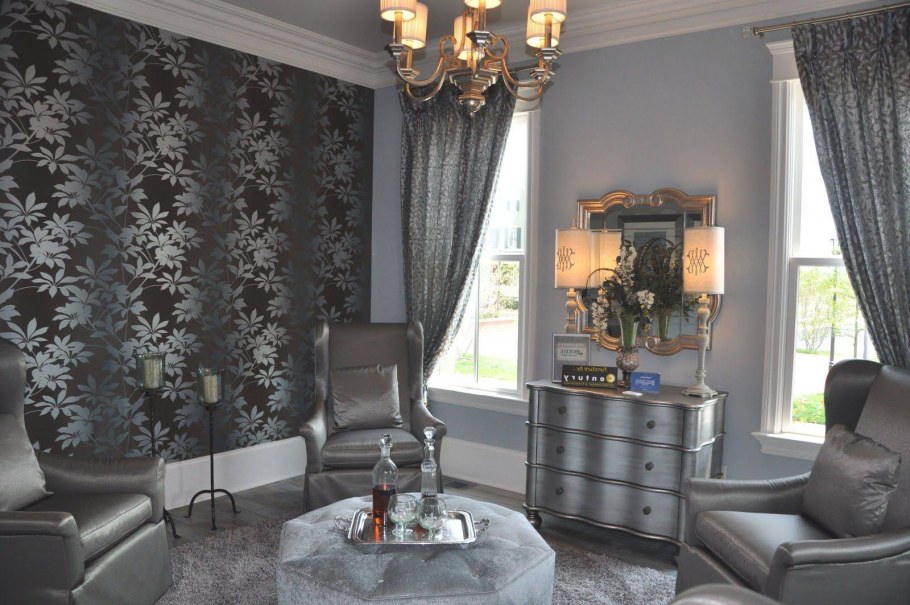 Спальня в жемчужных тонах