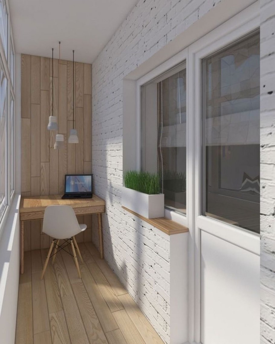 Дизайнерская отделка балкона