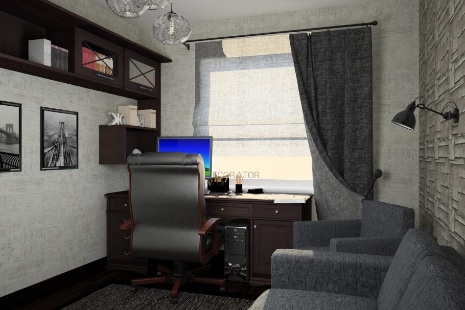 Интерьер 1 комнатной квартиры