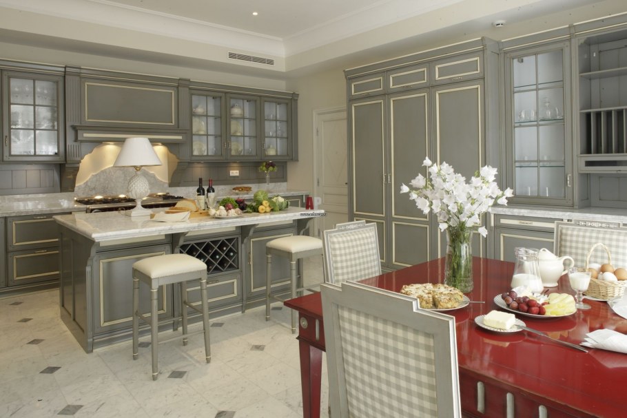 Кухонный остров Неоклассика