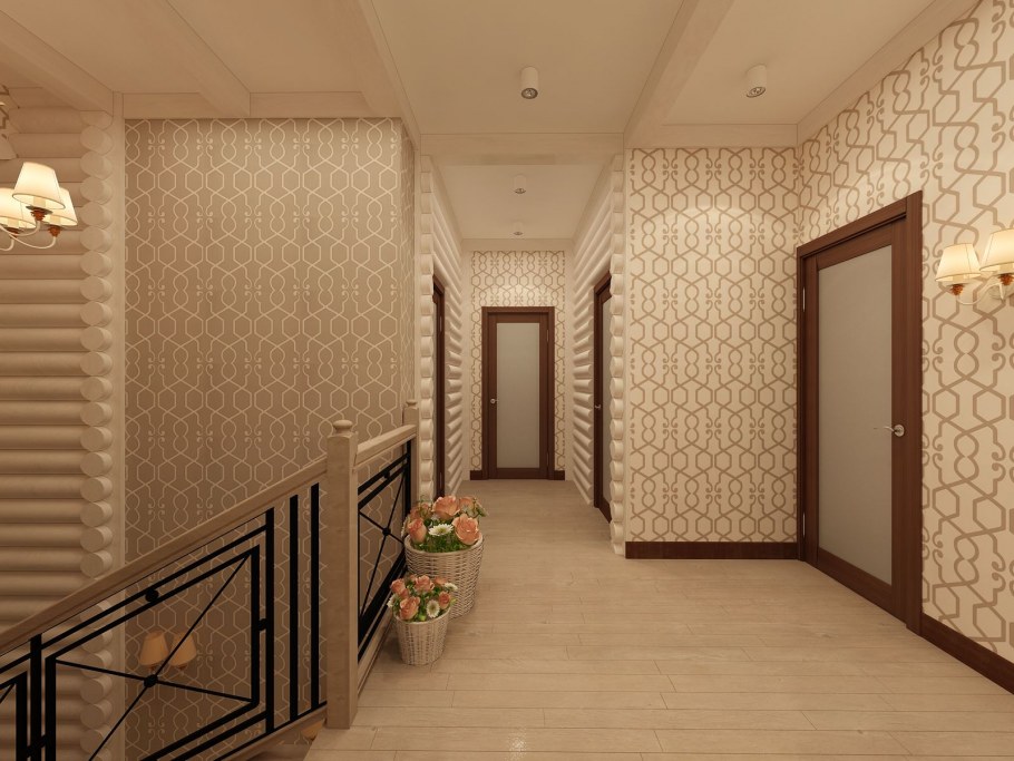 Обои компаньоны для прихожей