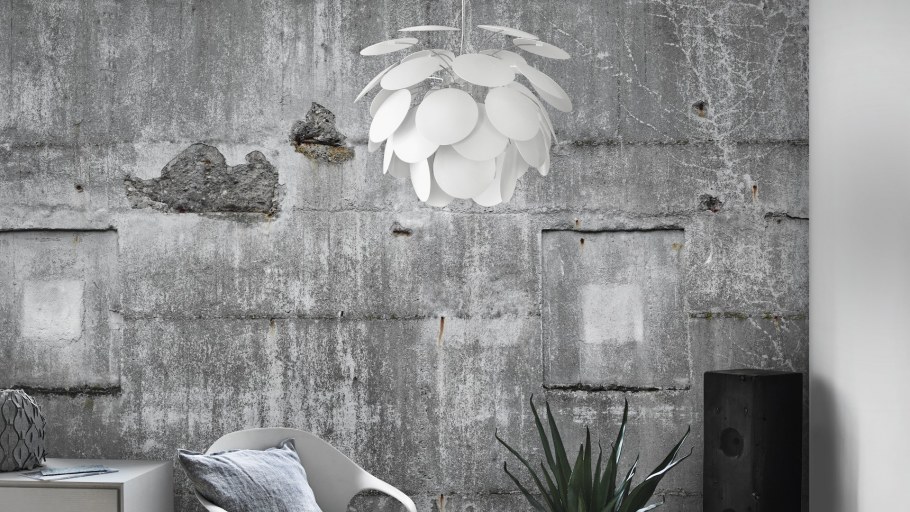 Бетонные стены в интерьере