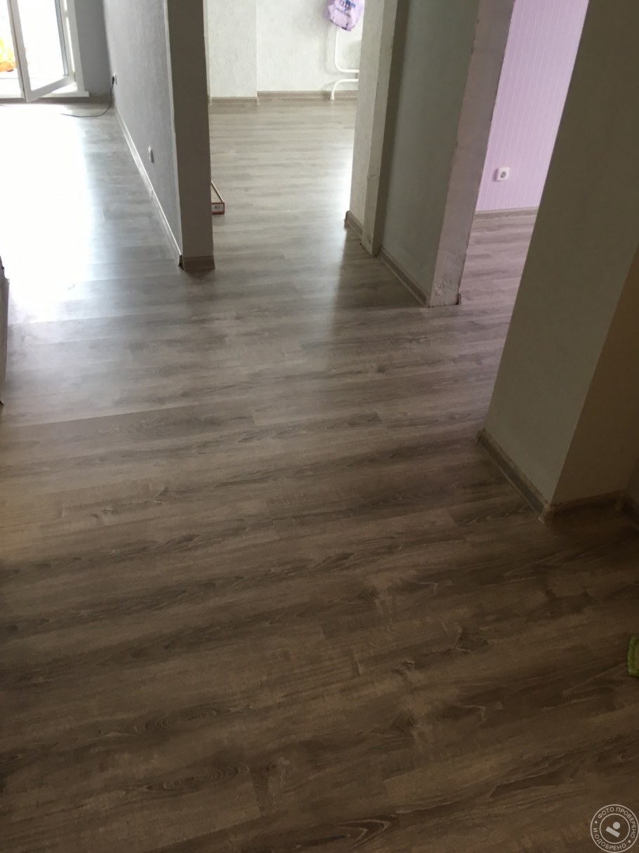 Ламинат без порогов на всю квартиру