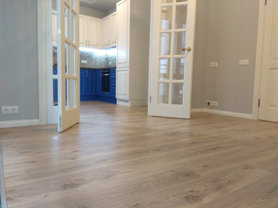 Полы в квартире ламинат