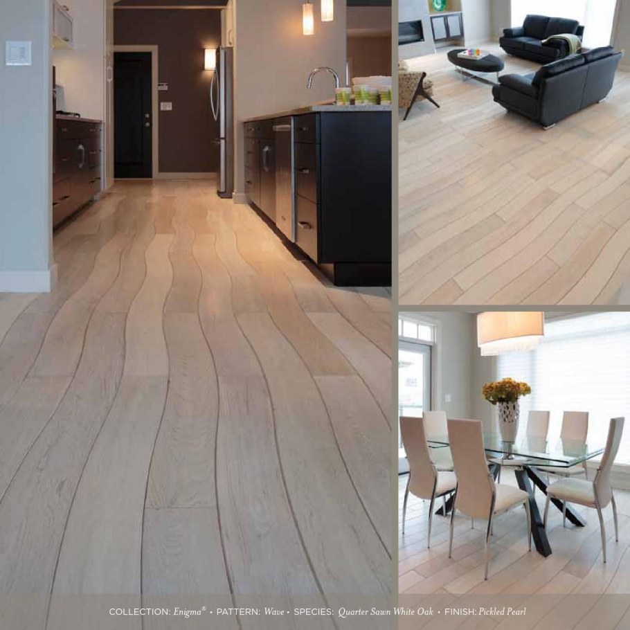 Единый ламинат во всей квартире