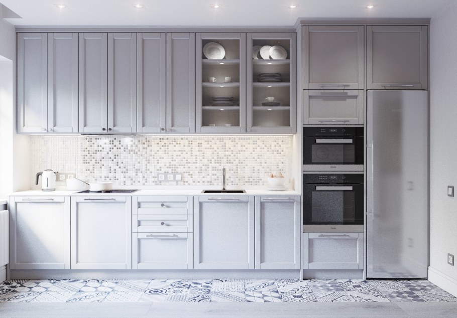 Кухня Неоклассика фрезеровка