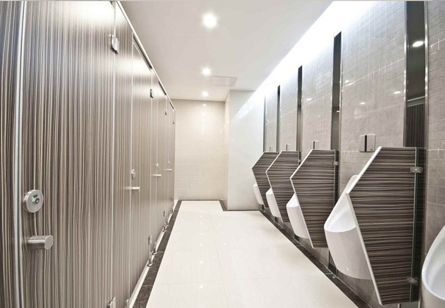 Отделка общественных туалетов