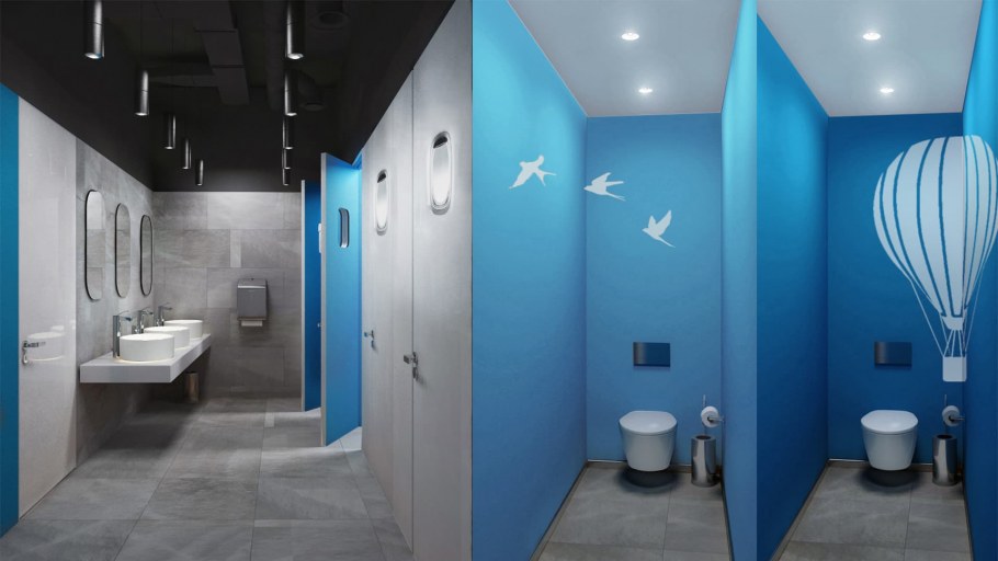 Дизайнерские проекты санузлов