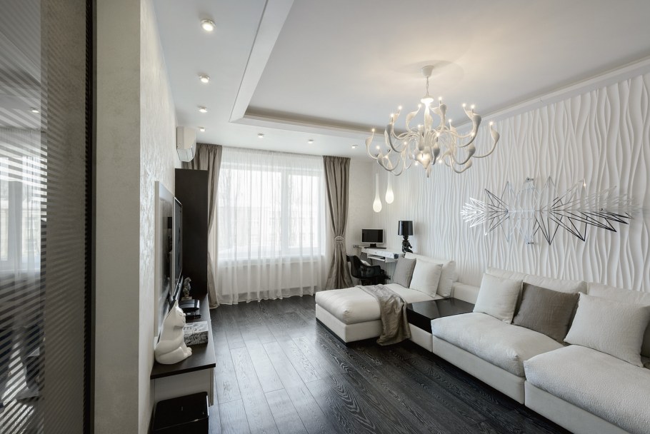 Прямоугольная гостинна