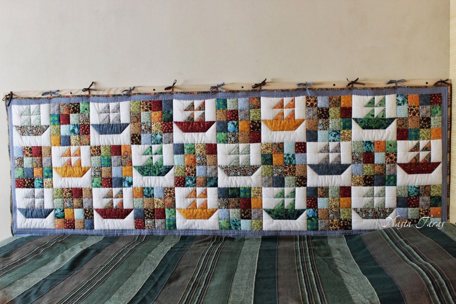 Пэчворк ковер на стену