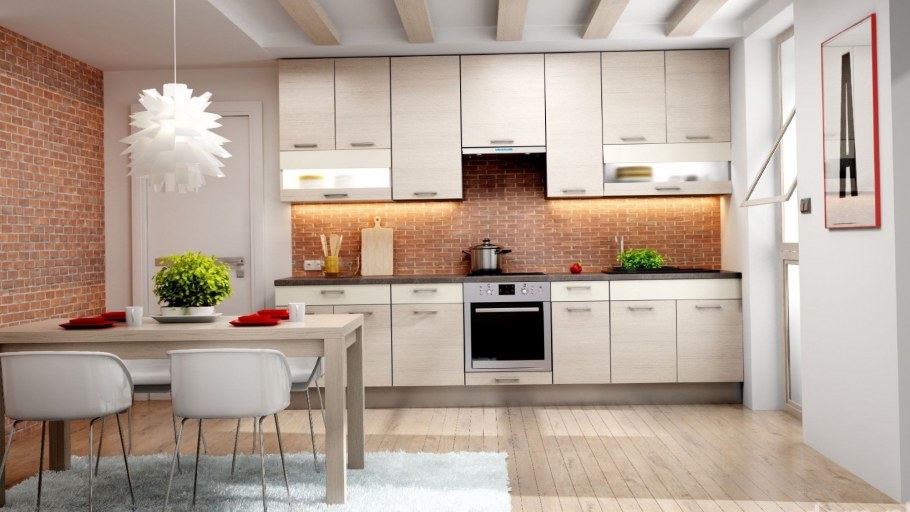 Кухонные гарнитуры под потолок