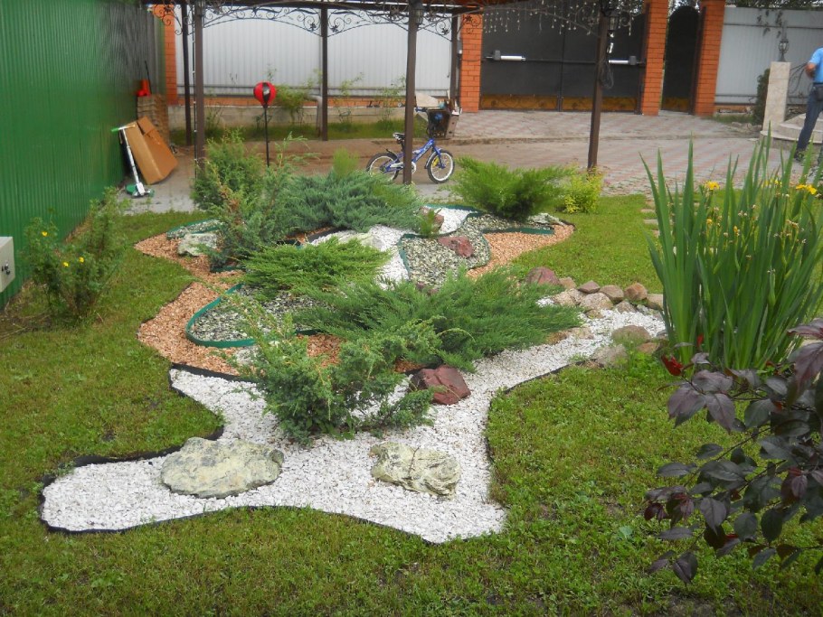 Альпийская лужайка альпинарий