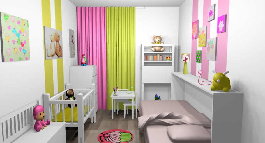 Дизайн комнаты для девочки-подростка 11-16