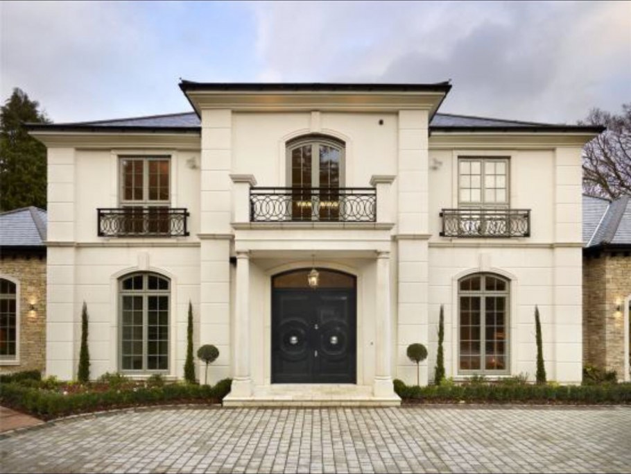 Одноэтажная усадьба Неоклассика