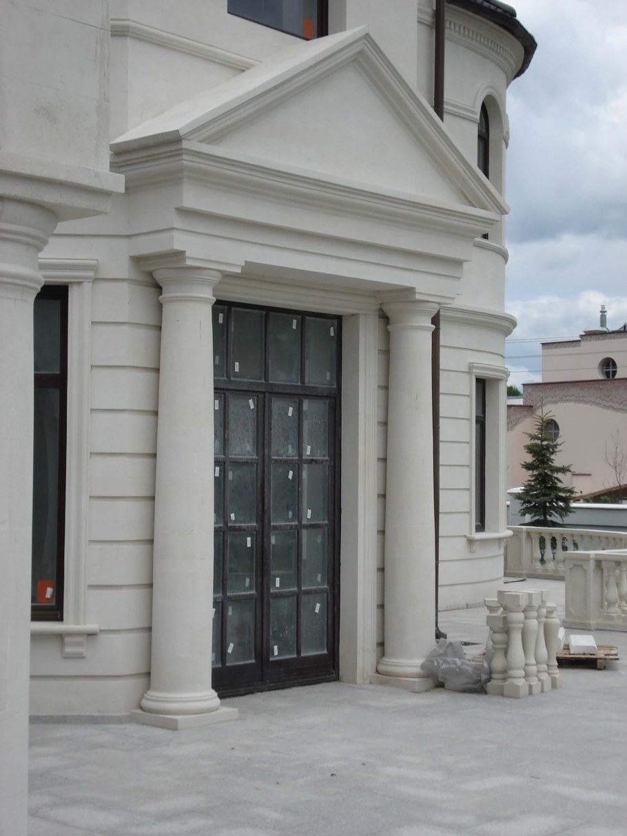 Дагестанский камень белый известняк