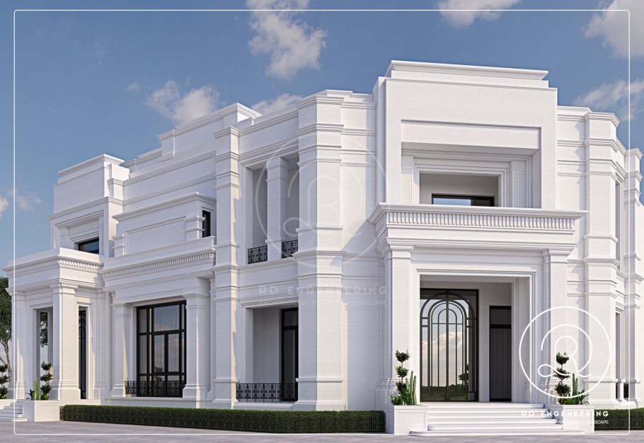 Архитектура современная классика фасады