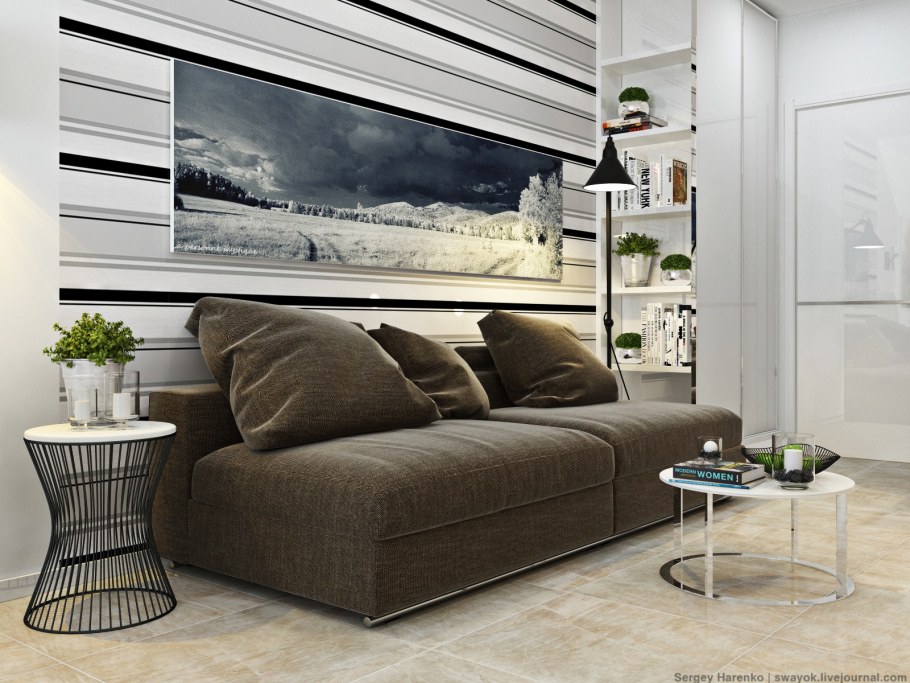 Стильная европейская квартира