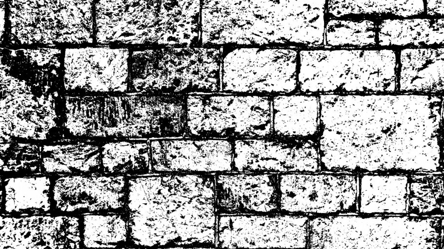 Обои кирпич с орнаментом