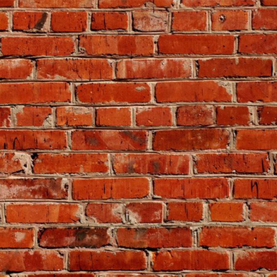 Кирпичная стена вид сверху