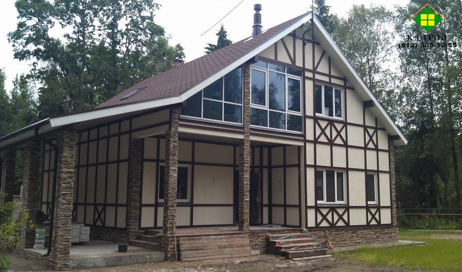 Дом из клеёного бруса Леон ПАЛЕКС