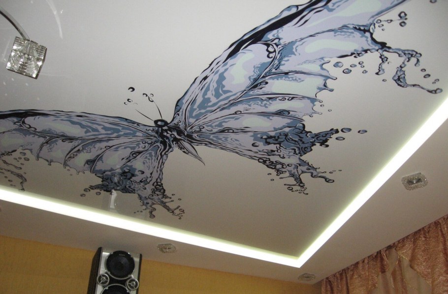 Креативные натяжные потолки
