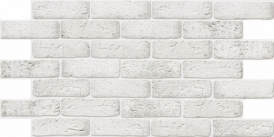 Декоративная панель ПВХ Кронапласт лофт белый 960x480x0,35 мм