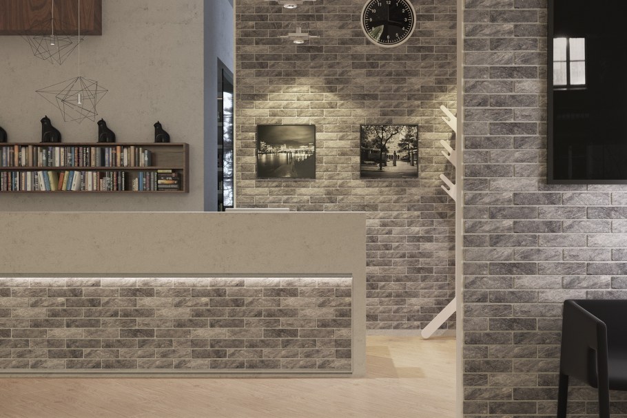 Керамогранит London Brickstyle антрацит