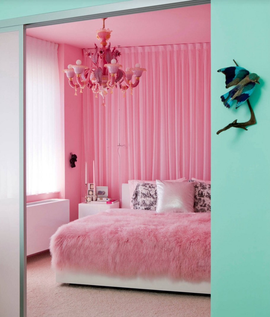 Розовая и Золотая спальня для девочек