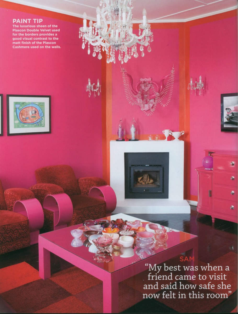 Розовая спальня