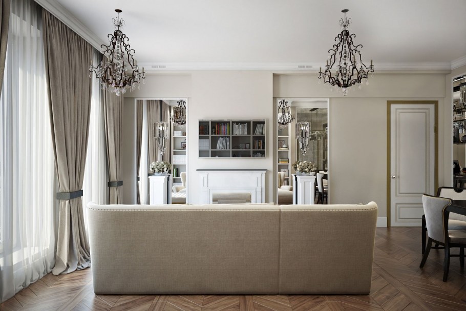 Стиль Неоклассика в интерьере