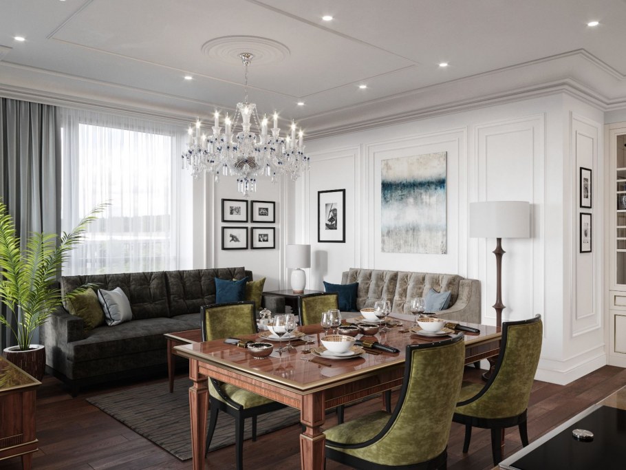 Классика в интерьере квартиры