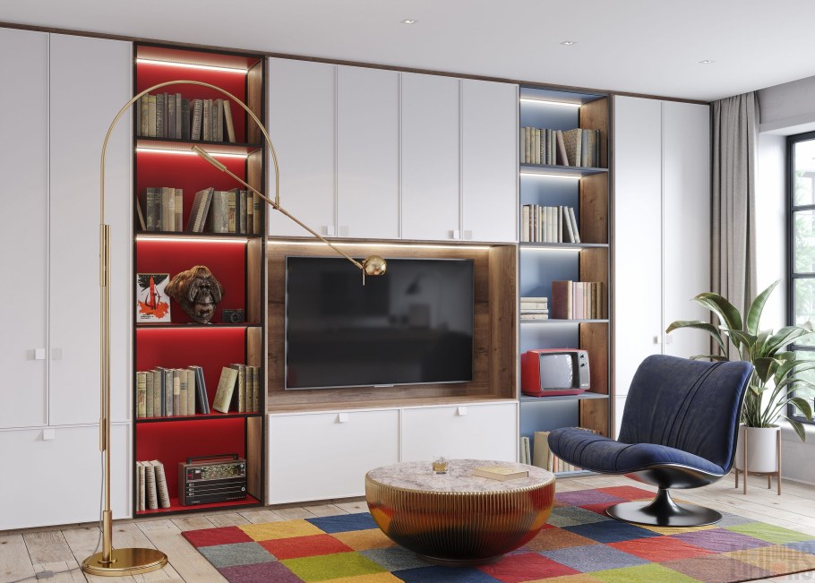 Интерьер однокомнатной квартиры