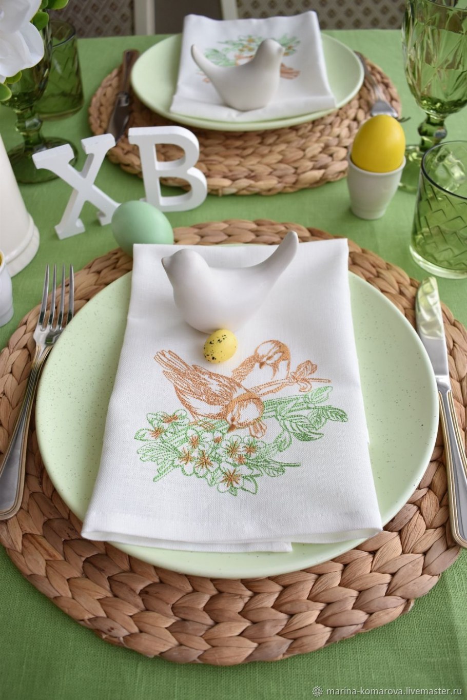 Набор полотенец 3шт (хлопок 100%) Мейсон дор