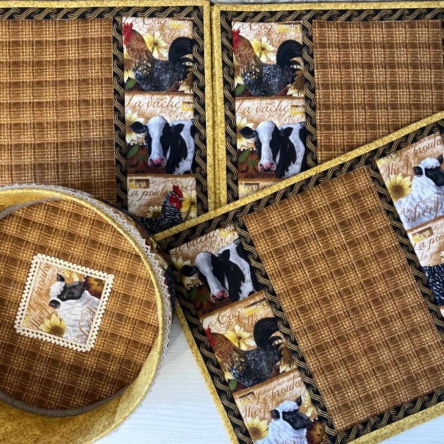 Кухонные полотенца и Прихватки