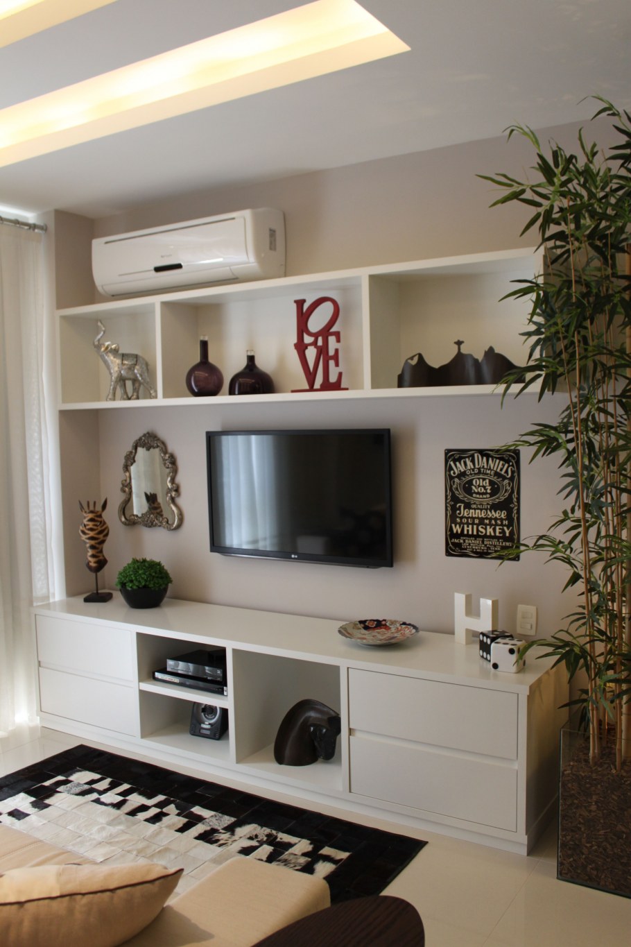 Мебель в гостиную зона телевизора