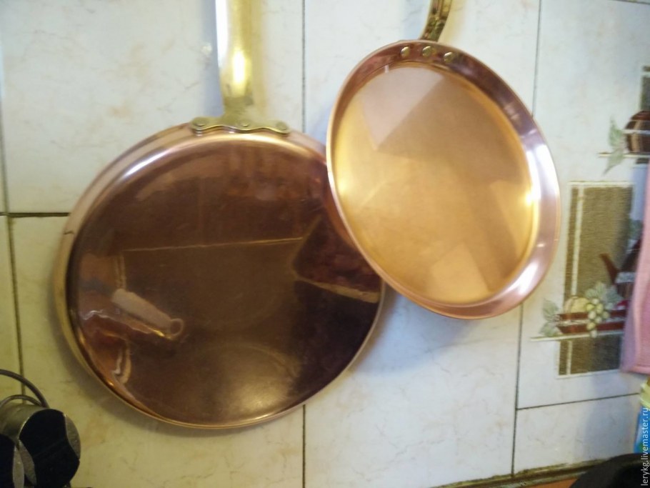 Турецкая сковорода из меди