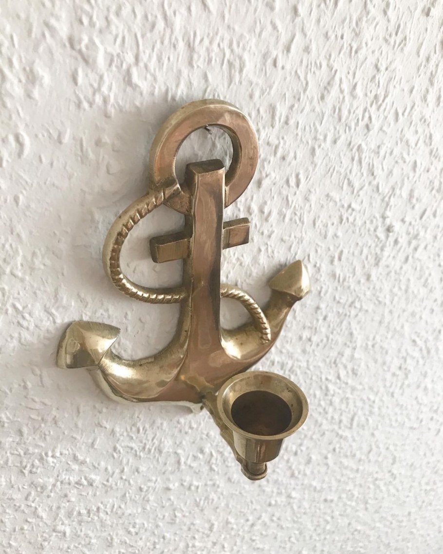 Латунный якорь