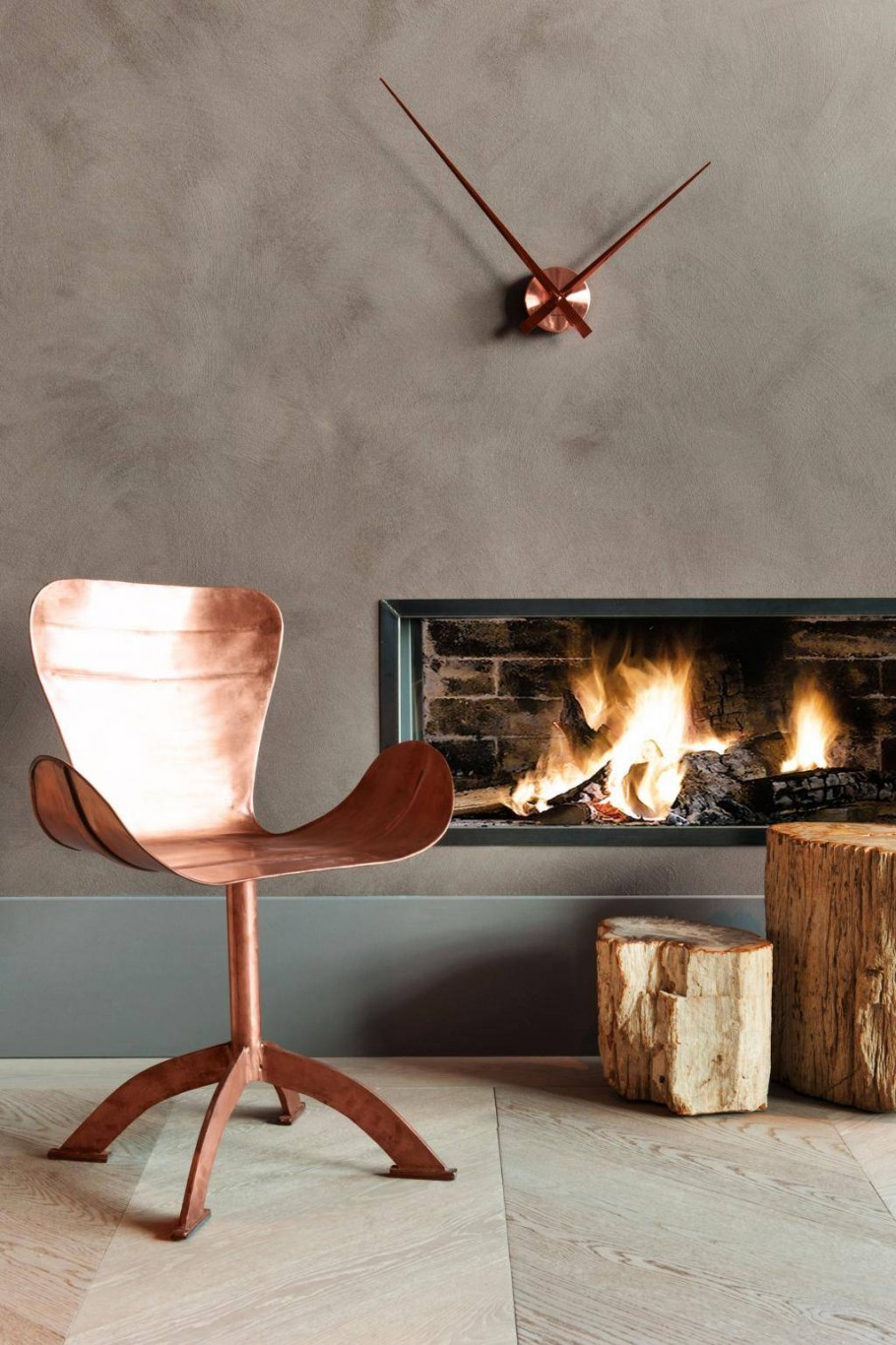 Медные аксессуары в интерьере