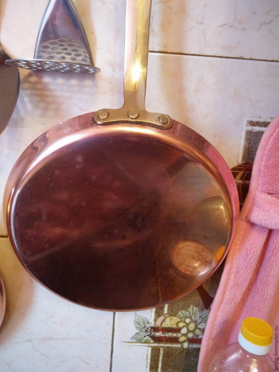 Сковородка из меди