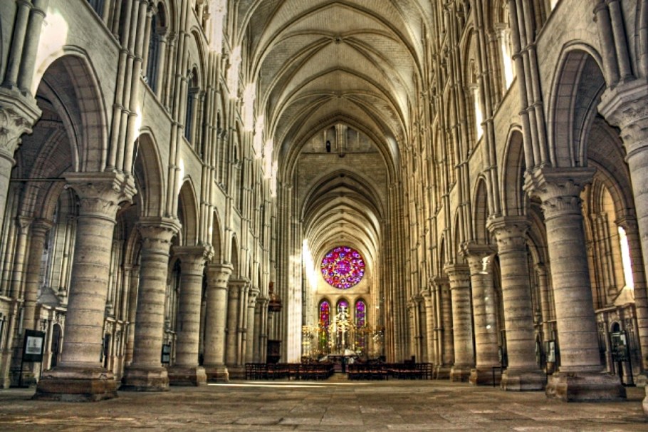 Церковь аббатства сен-Дени архитектура