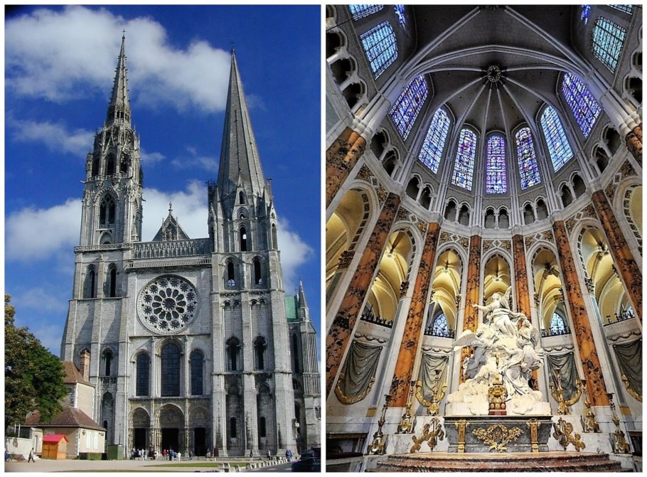 Готический собор в Шартре