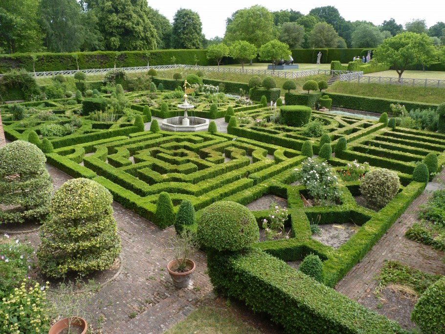 Боскет в ландшафте