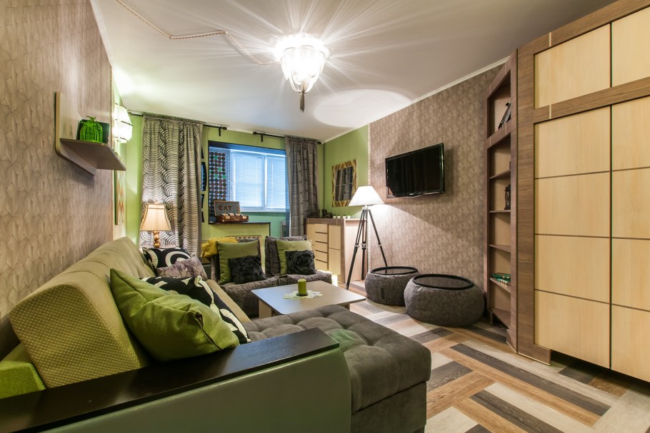 Спальня-гостиная 18 кв.м