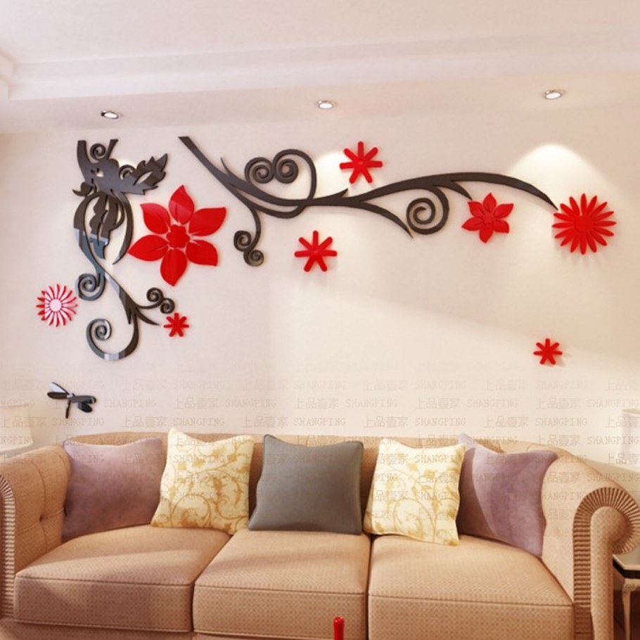 Украсить пустую стену