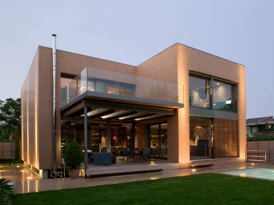 Баухауз архитектура загородный дом