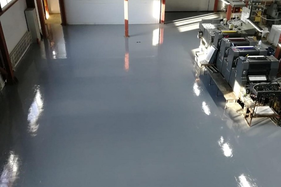 Жидкий пол эпоксидный